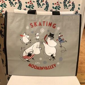 Moomin Characters Shopping Tote Grey (New!)